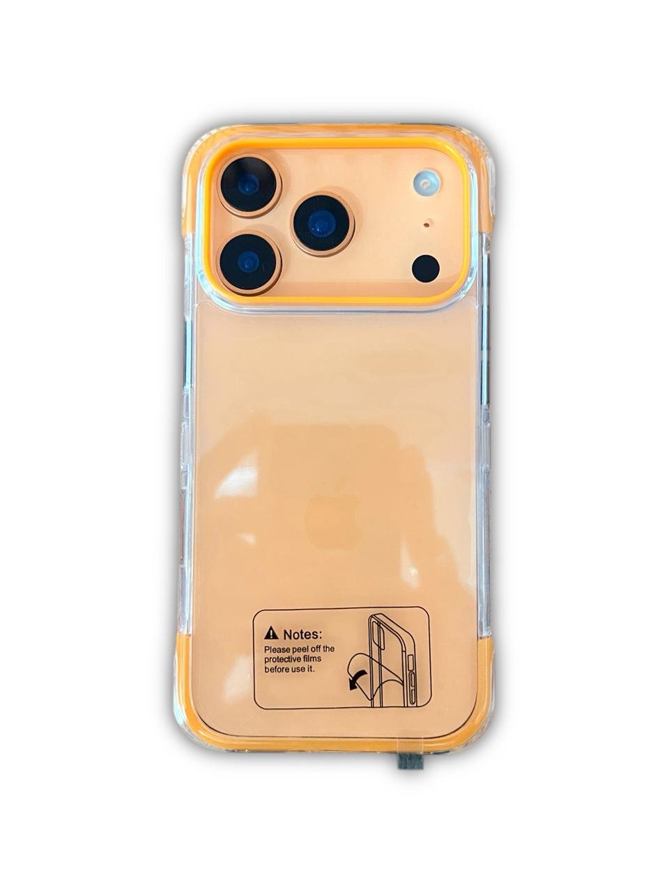 iPhone 17 Pro/ Pro Max Clear Hybrid Bumper Case