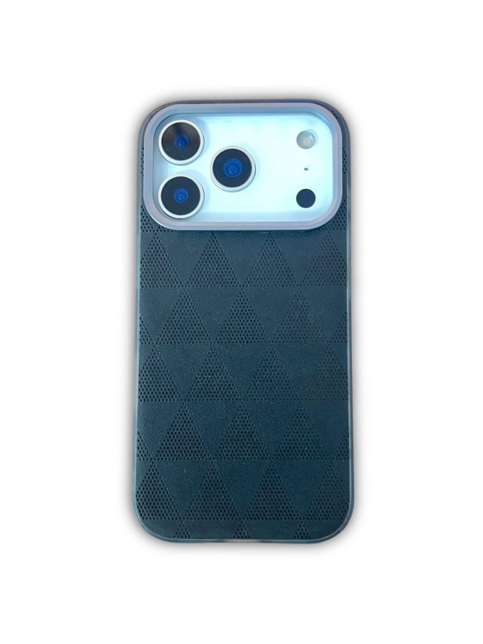 iPhone 17 Pro/ Pro Max Geometric Textured Silicone Case