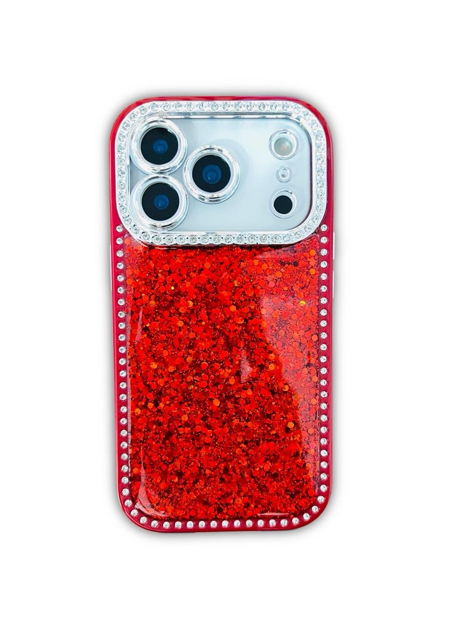 iPhone 17 Pro/ Pro Max Liquid Glitter Bling Case