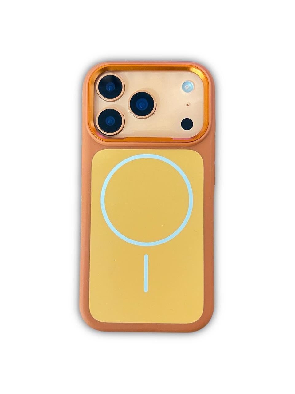 iPhone 17 Pro/ Pro Max Magnetic Two-Tone Silicone Case