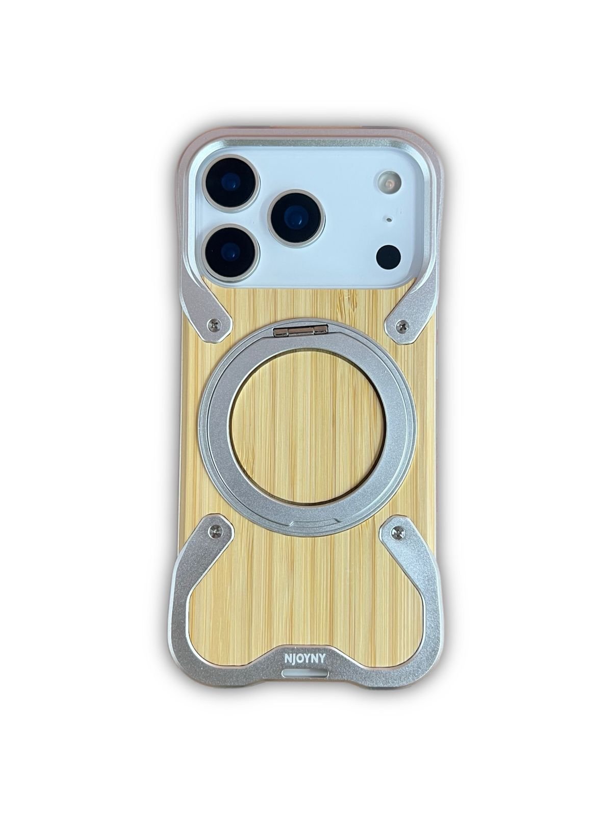 iPhone 17 Pro/ Pro Max Mechanical wood grain MagSafe case