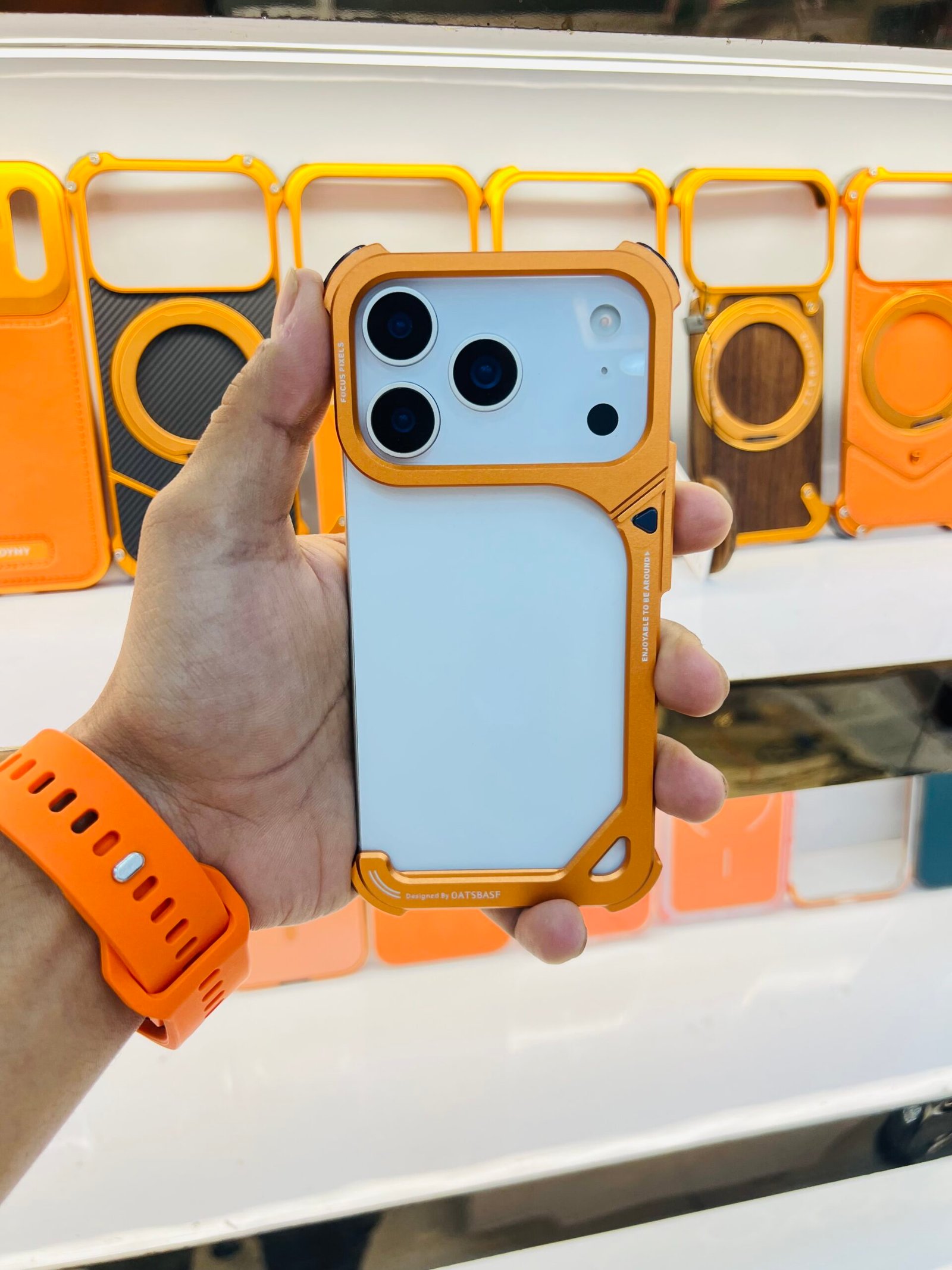 9 design metal case