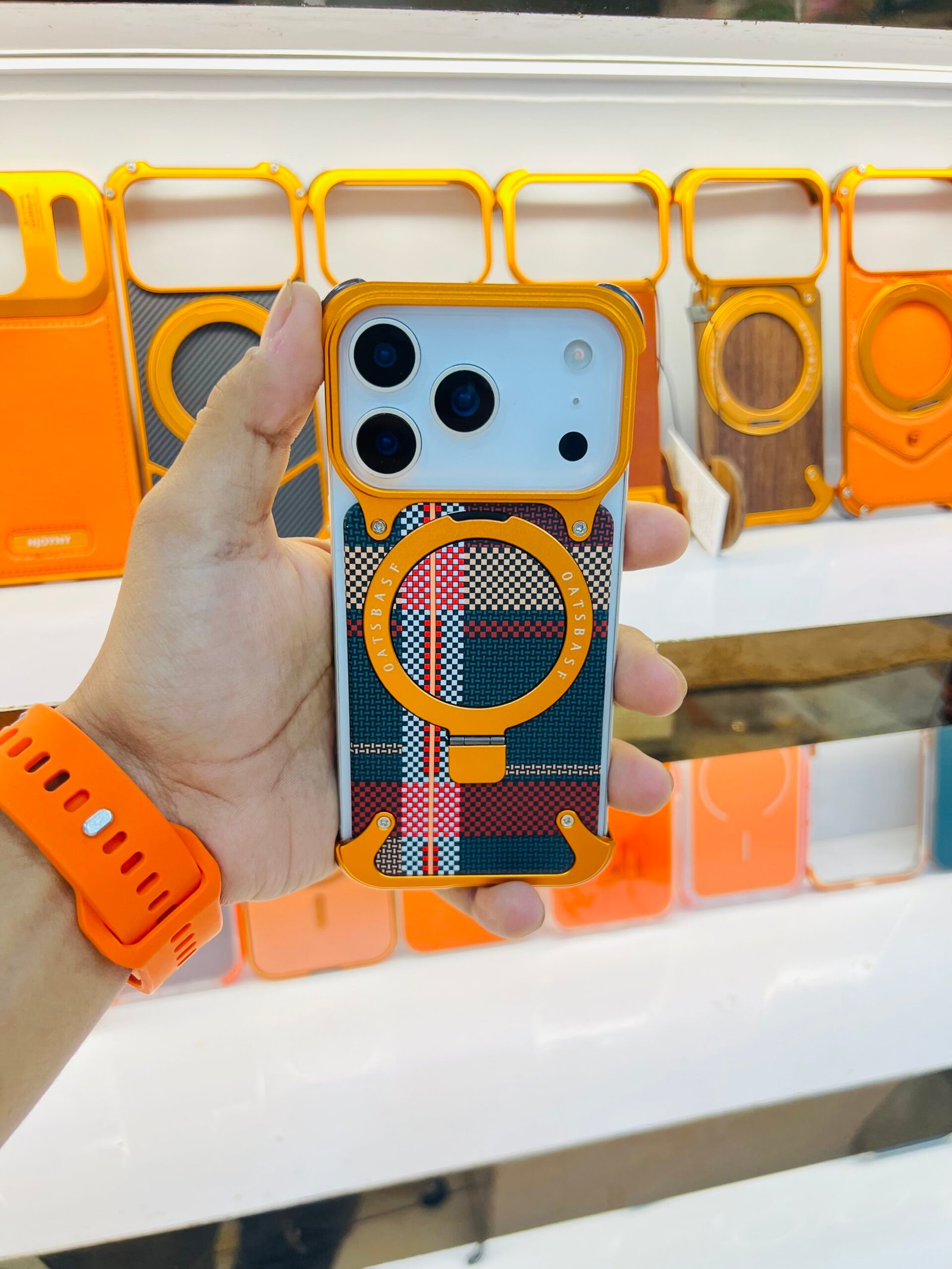 Kevlar metal case
