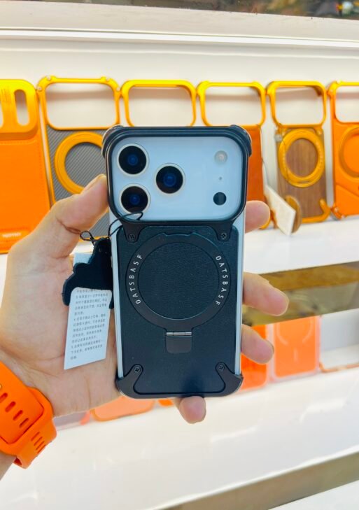 Leather metal case