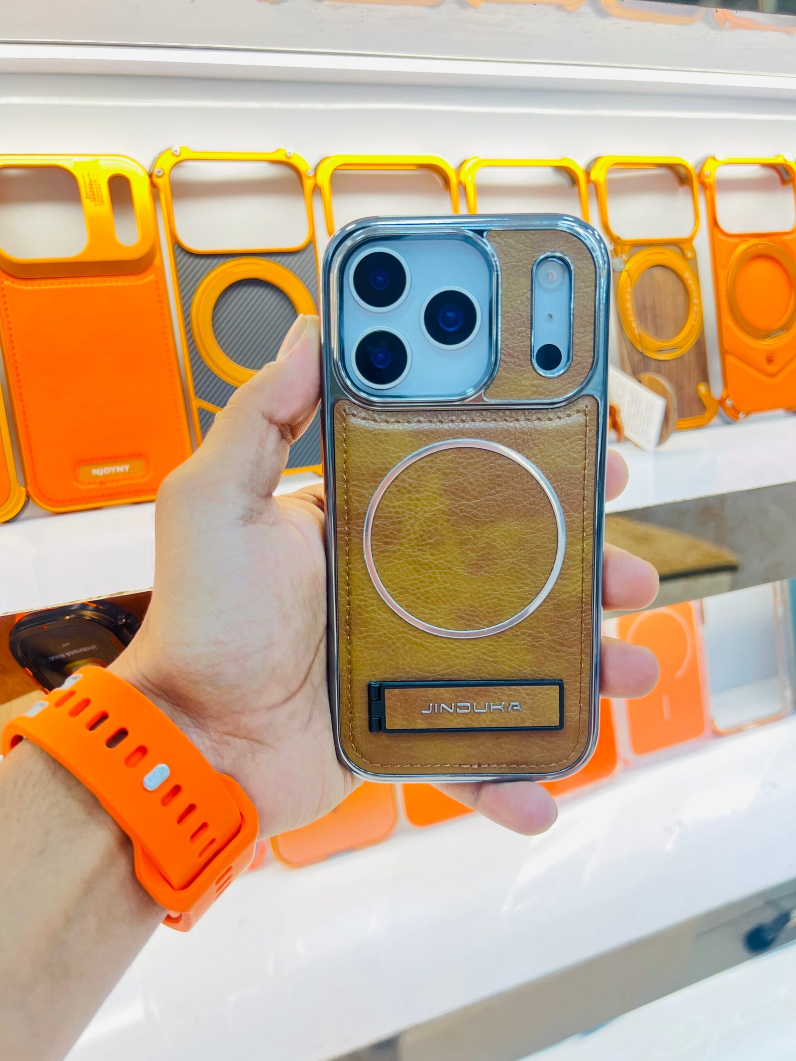 Premium leather case