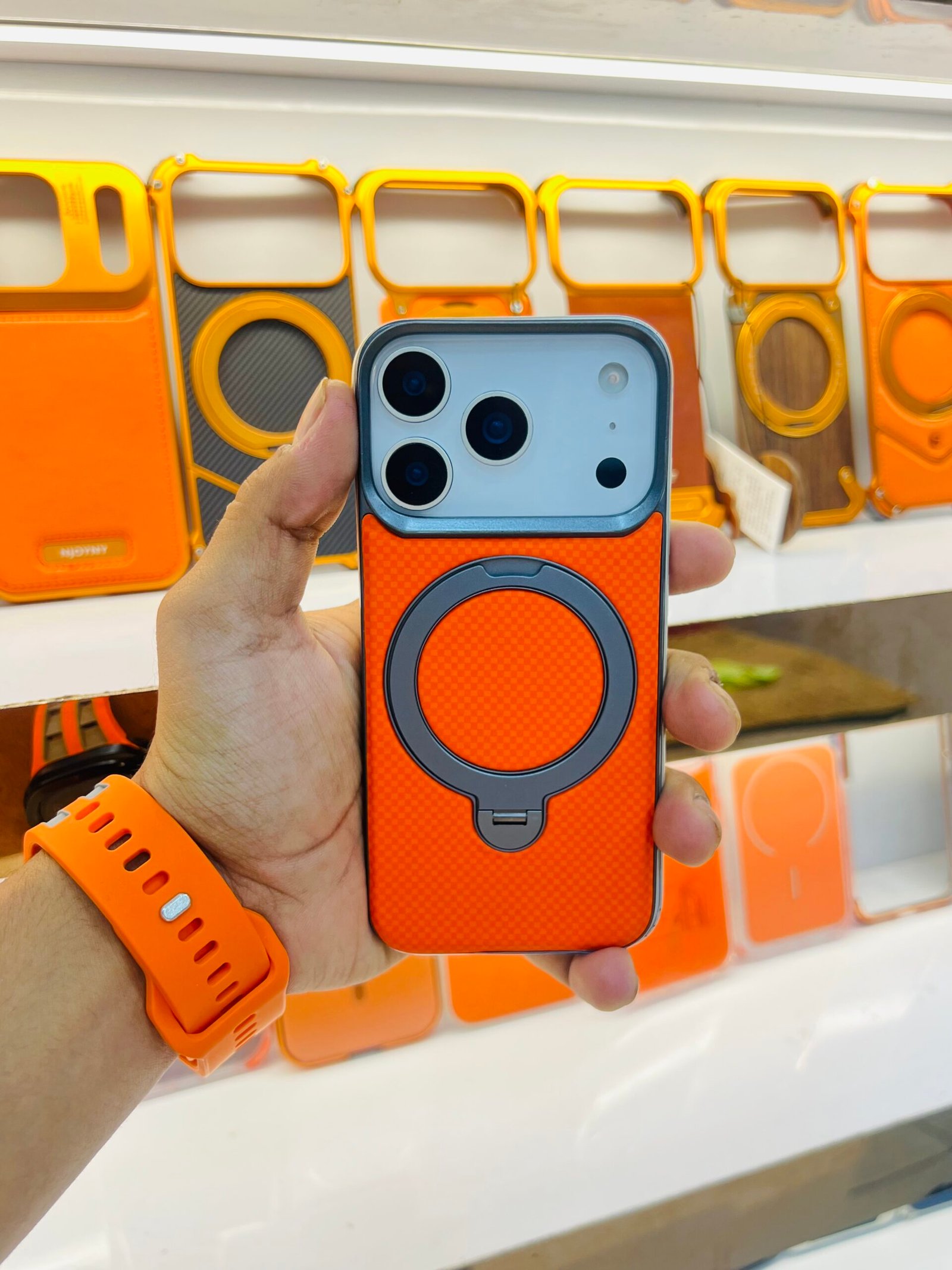 Premium leather case