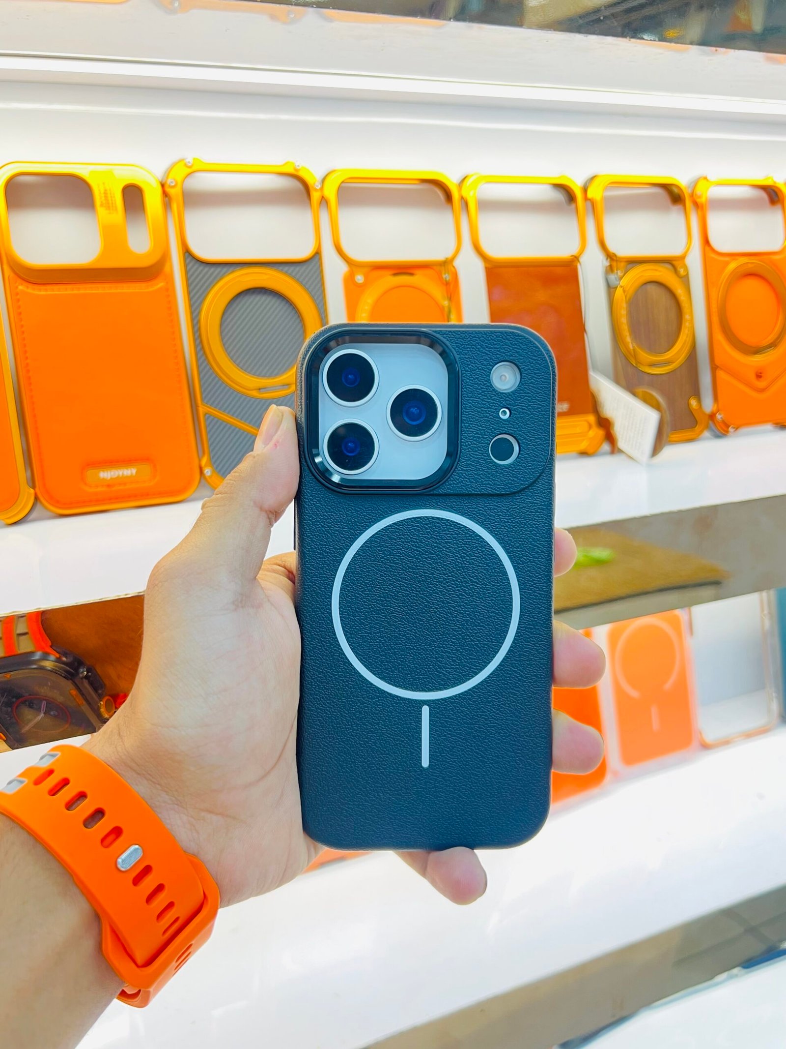 Premium leather case