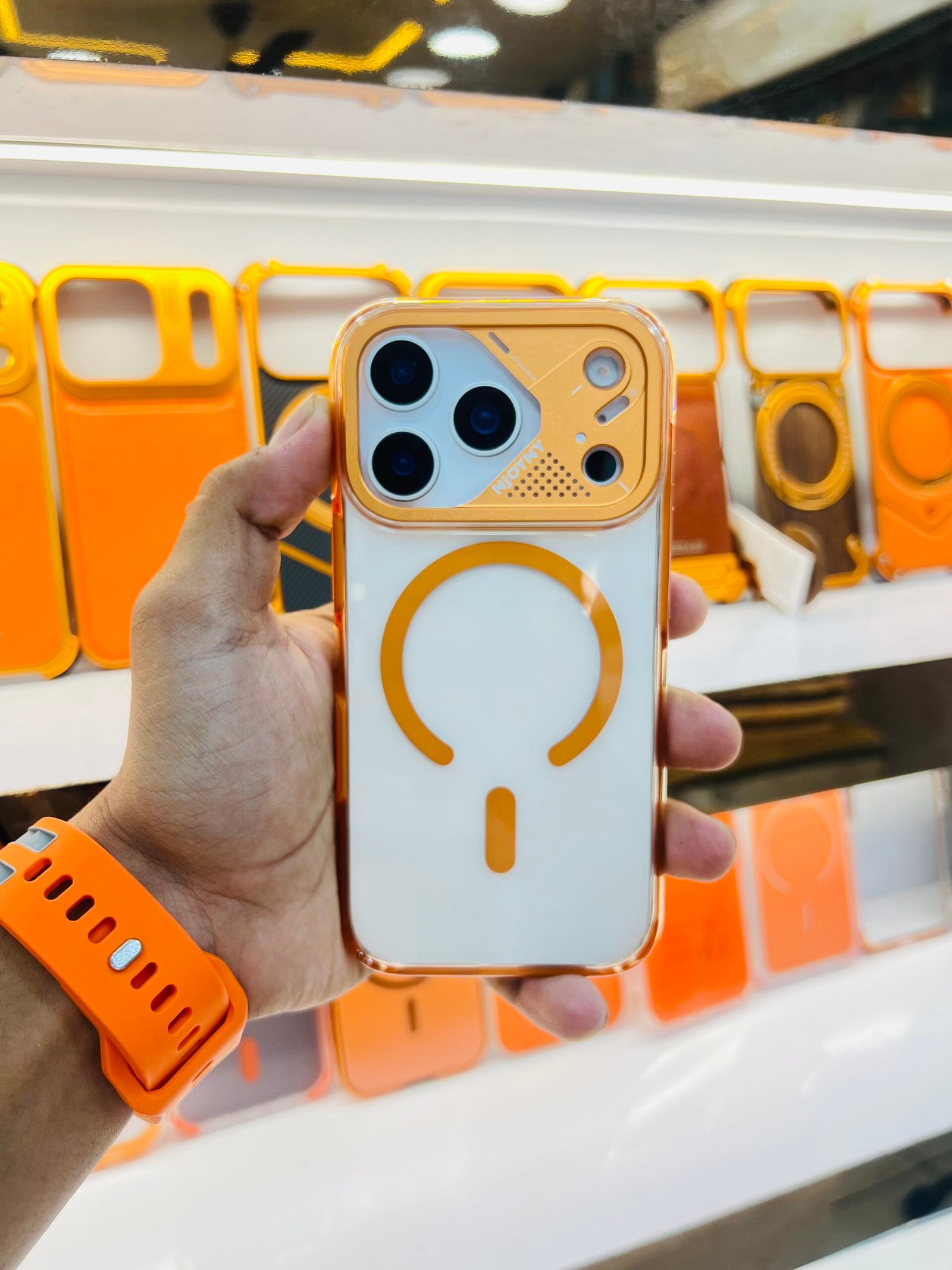 Luxury transparent case