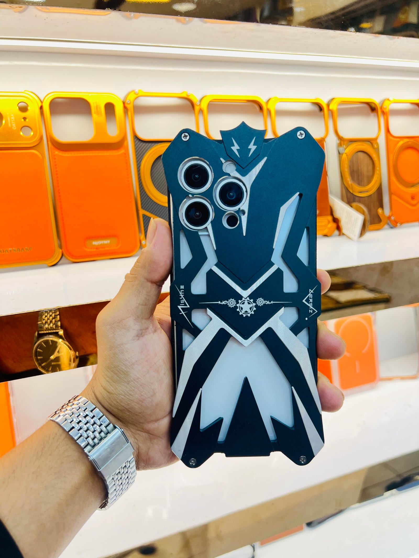 Premium cutout case