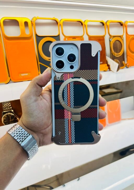 Carbon design metal case