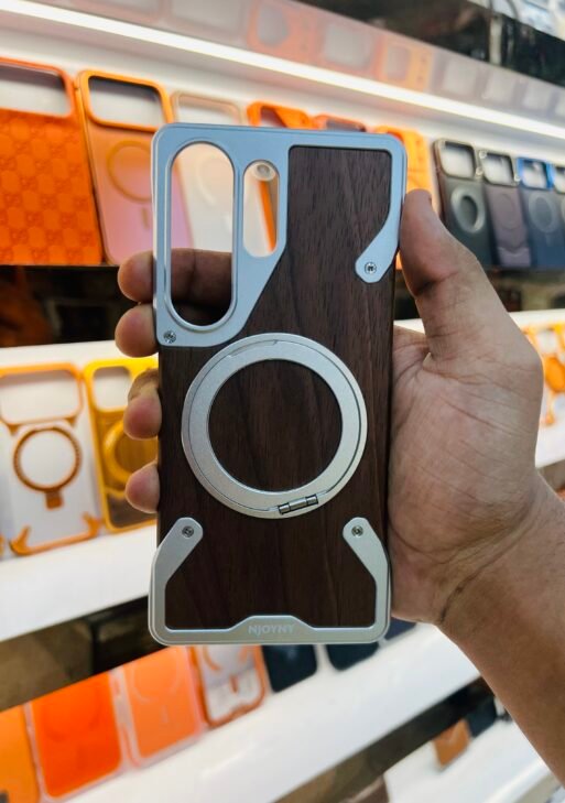 Wooden metal case