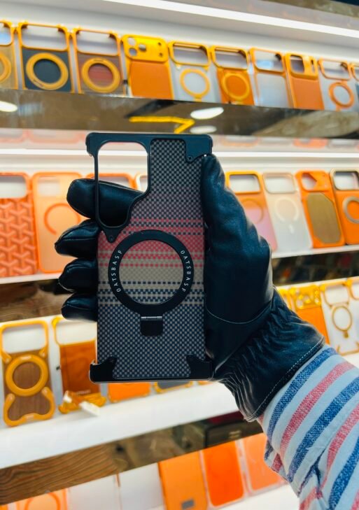 Carbon matte metal case